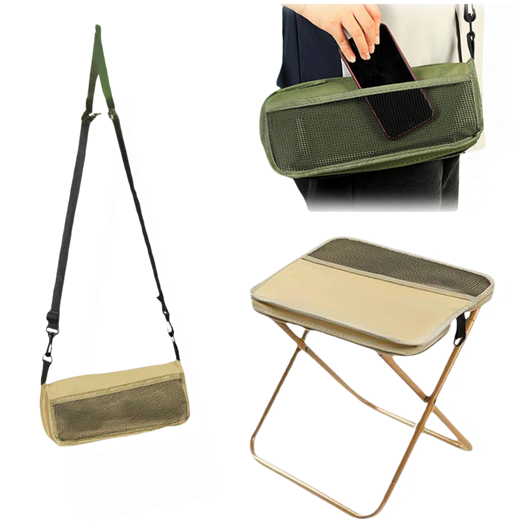 Bolso ligero convertible en silla de descanso