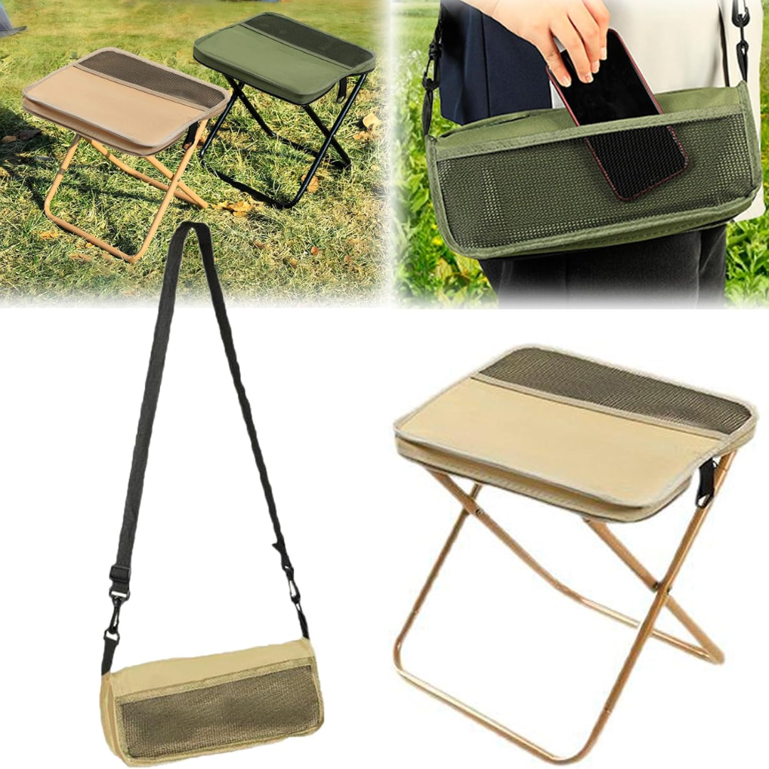 Bolso ligero convertible en silla de descanso